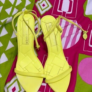 Kurt Geiger Bright Yellow Heels